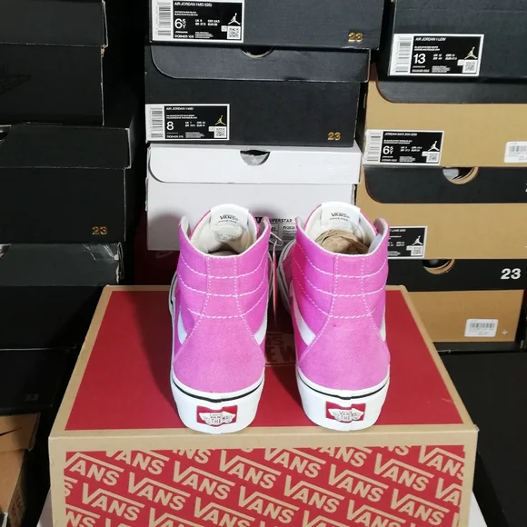 VANS SK8-HI PINKISH "BARBIE" WOMEN'S US SIZE 8 BRAND NEW IN BOX - Picture 7 of 12
